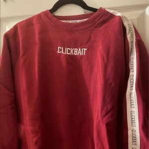 David Dobrik limited edition New York pop up shop crewneck